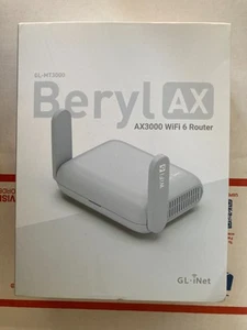 Gl-Inet Beryl AX (GL-MT3000) Travel/Pocket Wifi 6 Router - Picture 1 of 4