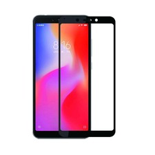 For Xiaomi Redmi 6 Full Screen Tempered Glass Protector Bubble Free Install