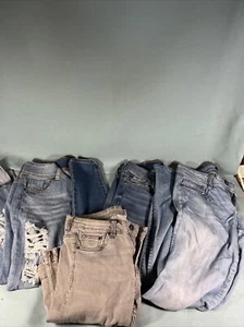 Lot Of 4 Women’s Size 4 Jeans, Rue 21, Aero, Bebe, 27 Waist Jeans, Skinny J13 - Picture 1 of 19