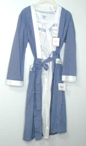 NEW Celestial Dreams Ballet Robe Nightgown Set Md Sleepwear Matching Blue Floral - Picture 1 of 11