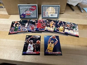 Juego de cartas coleccionables de baloncesto Upper Deck 1993 All-Star caja abierta - Imagen 1 de 14
