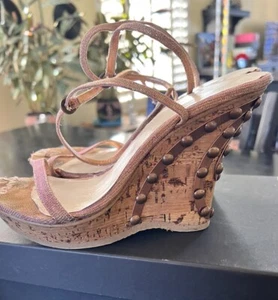 SHY MADE IN ITALY HEELS PUMPS WEDGES PLATEAU EU GR 37,5 - Bild 1 von 16