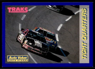 Tight Quarters 1994 Traks Auto Value Parts Stores Collector Cards # 48 Base - Image 1 of 2