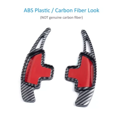 Palanca de cambios para volante Mercedes Benz Embellecedores de fibra de carbono aspecto Foto 1 de 4