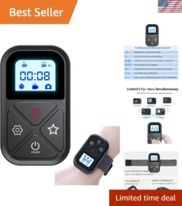 Wireless Remote for GoPro Waterproof LCD Display Multi-Camera Control - Picture 1 of 11