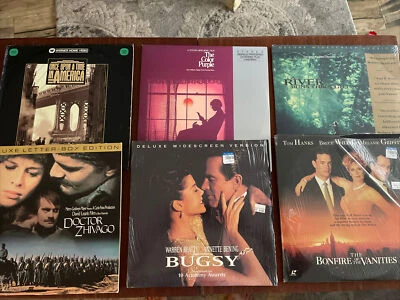 Epic Acclaimed Movie Lot Laserdisc-Bugsy, Color Purple, Once Upon Time America - Image 1 of 4