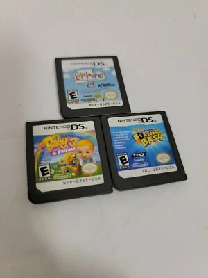 Lot of 3 Nintendo DS - SpongeBob's Boating Bash, Lalaloopsy, my Baby 3 Friends - Image 1 of 4