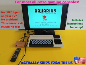 HDMI TV Konverter Box Adapter für Mattel Aquarius Computer - Bild 1 von 10