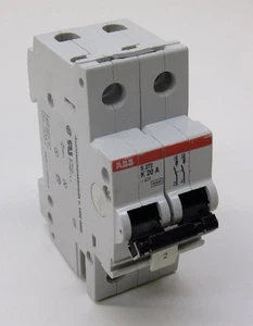 ABB S272-K20 Pro M Miniature Circuit Breaker, Type K, 2-Pole, 20A - Picture 1 of 4