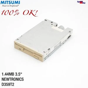 MITSUMI NEWTRONICS DT359T2 3.5" 1.44MB FDD FLOPPY DISK DRIVE JUMPER 1/0 - Bild 1 von 6