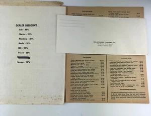 1983 GUNSMITH'S CATALOG Walker Arms Co Dealer Gun  Parts 56 pages - Picture 1 of 8