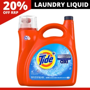 Tide Ozi Advanced Power Laundry Liquid Detergent 4.08L Stain Removal for Whites - Picture 1 of 3