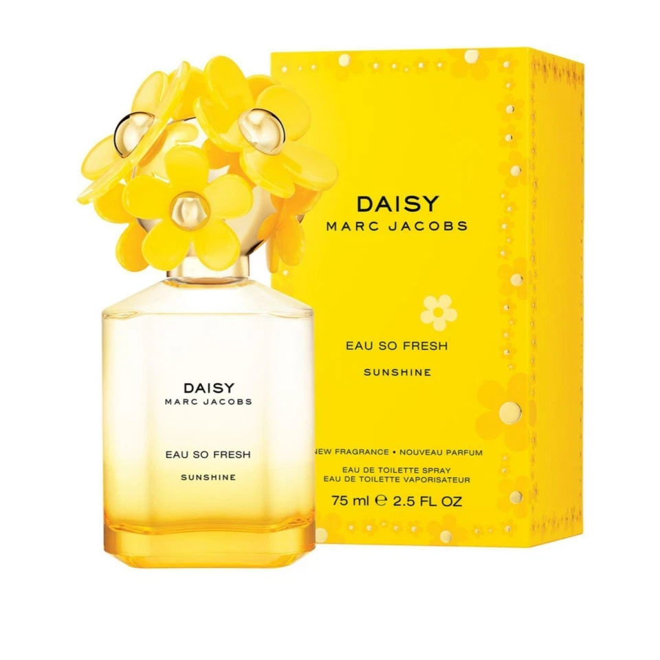 MARC JACOBS DAISY EAU SO FRESH SUNSHINE 75ML EAU DE TOILETTE Spray*NEW & SEALED* - Image 1 of 1
