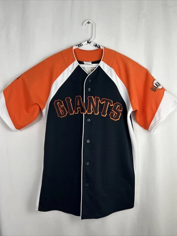 Majestic 09 San Francisco Giants Tim Lincecum 55 MLB Baseball Jersey Men’s Large Cover