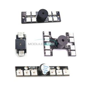 WS2812B RGB 2/6/8 LED Strip 5V Buzzer Dual Modes for Arduino FPV RC Quadcopter. - Picture 1 of 19