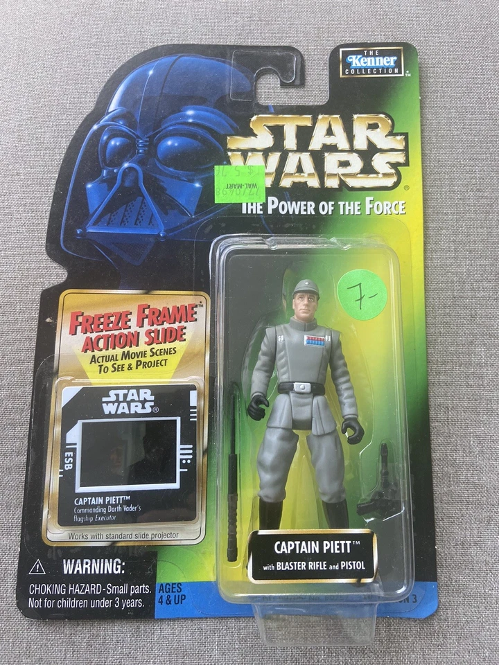Figura Star Wars Poder de la Fuerza Capitán Piett Freeze Frame 1997 Kenner Foto 1 de 1