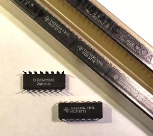 TMS4256-12NL 256K Dynamic RAM - Picture 1 of 2