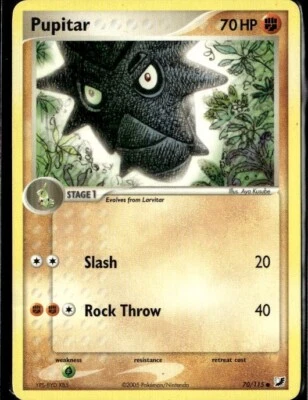2005 EX Unseen Forces 70/115 Pupitar - Image 1 of 2