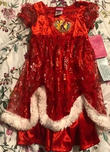 Girls Disney Princess Red Dress Size 18 months NWT - Picture 1 of 2