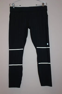 ASICS Lite Show 7/8 Tight Women Running Pants L LARGE BLACK   NEW - Image 1 of 4