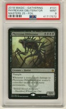MAGIC MTG MASTERS 25 PHYREXIAN OBLITERATOR #101 FOIL PSA 9 MINT #*