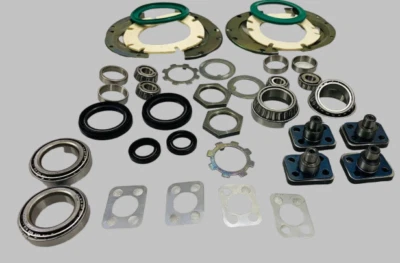 Kit de buje giratorio de nudillo con cojinete de rueda de eje delantero Suzuki Samurai SJ410 SJ413 Jimny Foto 1 de 4