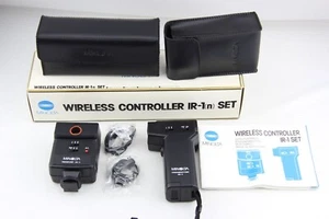 Minolta Wireless Controller IR-1 (n) Flash Set Accessori NUOVO in IMBALLO ORIGINALE #10870 - Foto 1 di 3