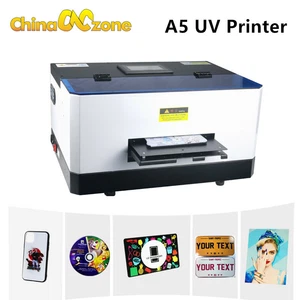 A5 UV-Drucker Epson L800 gedruckter Kopf für Telefon-Fall-abgeflacht gedruckt - Picture 1 of 12