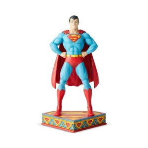 Jim Shore DC Comics Superman Man of Steel Silver Age Figure 6003021 - Picture 1 of 2