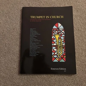 TRUMPET IN CHURCH - FOR TRUMPET & ORGAN PIANO - EMERSON ED - GC - FREEPOST - Picture 1 of 2