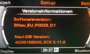 Audi MMI 3G BASIC Firmware + Navigation Update 5.36.1 ( Final Version ) - Bild 1 von 1