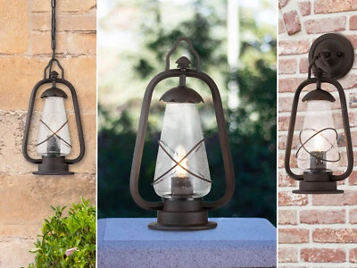 Außergewöhnliche Fassadenlampen, nostalgische Außenlaternen Eingangsbereich - Bild 1 von 4