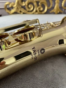 Yamaha Alto Saxophone Yas 31 Purple Logo Capsule Time Near Mint For Collectors - Picture 1 of 24