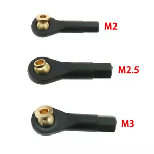 Barra de amarre de nailon M2 M2.5 M3 extremo rótula hebilla giratoria para timón de avión de radiocontrol - Imagen 1 de 7