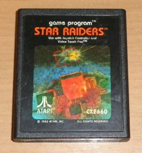 ATARI 2600 – STAR RAIDERS – VINTAGE CONSOLE GAME – CARTRIDGE – CASSETTE - Picture 1 of 3