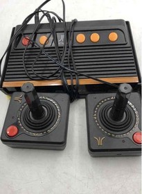 Atari Flashback 4 Classic Black Video Game Home Console With 2 Joysticks