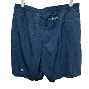 Birddogs Shorts Erwachsene gefüttert Stretch Taschen Logo Herren Gr. XL blau - Bild 1 von 6