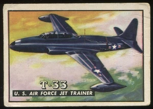 1952 Wings Friend or Foe (R707-4) #1 T-33 USAF Jet Trainer - Picture 1 of 2