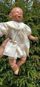 Vintage 19" Ideal Blessed Event Doll 1950 Vinyl Head Limbs Cloth Body AS IS - Picture 1 of 16