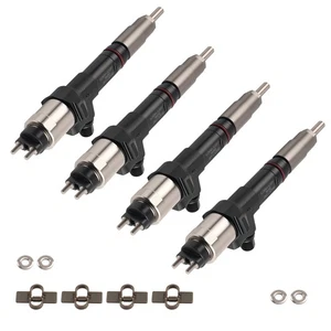 4PCS Fuel Injector Set for Kubota M108SHC 2WD Swing Shift Plus 095000-9690 - Foto 1 di 11