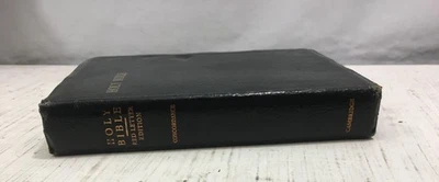 Cambridge Holy Bible Concordance French Morocco Leather Gilt Red Letter Edition - Image 1 of 4