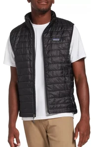Patagonia Nano Puff Vest Men’s XL Black Insulated Lightweight Puffer EUC - Picture 1 of 5