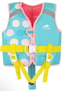 Gogokids Kids Swim Vest Float Jacket for 30-50 lbs 2-6 Years - Toddler - Picture 1 of 3