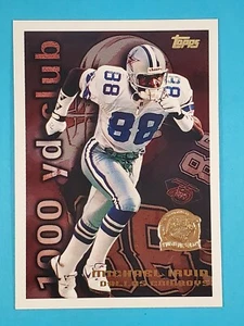 1995 Topps 1000 Yard Club Jaguars Inaugural Michael Irvin Dallas Cowboys #13 ๐ - Picture 1 of 2
