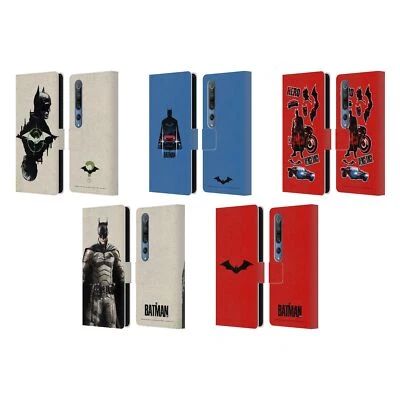 OFFICIAL THE BATMAN GRAPHICS LEATHER BOOK WALLET CASE COVER FOR XIAOMI PHONES - Image 1 of 4
