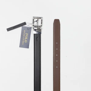 Polo Ralph Lauren Wendeledergürtel schwarz/braun Größe 42 2457 - Bild 1 von 3