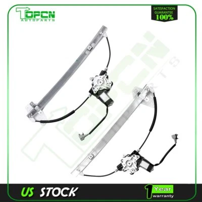 For 2005-2015 Nissan Armada with Motor Rear Left Right Power Window Regulator - Image 1 of 4