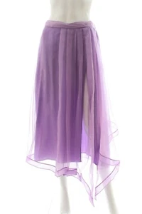 Gucci Rock Seide Organdy mit Schlitz - aktuelle Saison 2020 Runway Kollektion  - Bild 1 von 9