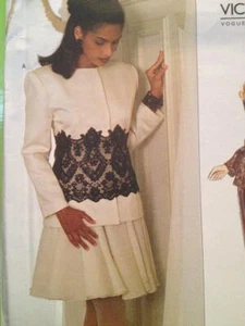 Vogue Sewing Pattern 1490 Ladies Misses Jacket Shirt Pants Size 6-10 Uncut - Picture 1 of 3