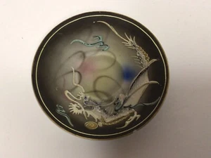 Vintage Japanese Betson Moriage Dragonware Saucer Hand Painted - Picture 1 of 2